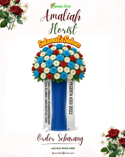 Standing Flower di Besar